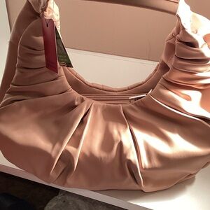 Badgley Mischka Elegant vegan leather Hobo Bag